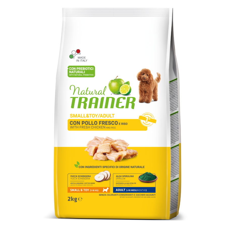 TR.NAT SMALL&TOY AD. POLLO RISO&ALOE 2KG