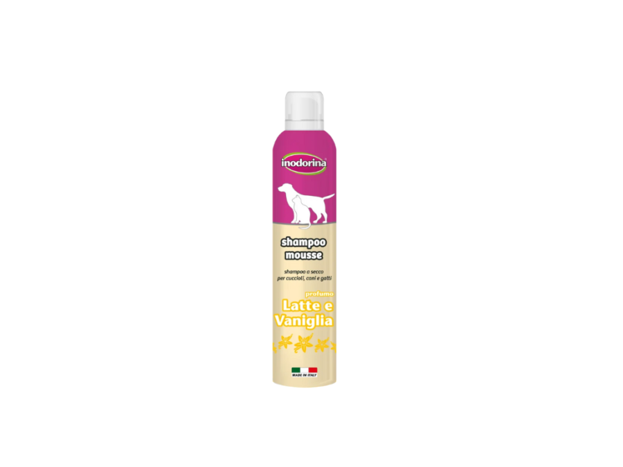INODORINA SHAMPOO MOUSSE LAT.VANIGLIA 300ML.