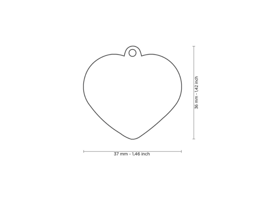 CUORE GLITTER ORO SHINE - immagine 2