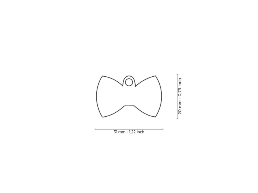MEDAGLIETTA CHARM PAPILLON - immagine 2