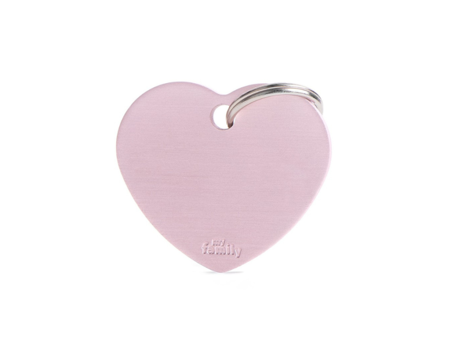 MEDAGLIETTA CUORE L ALLUMINIO BASIC