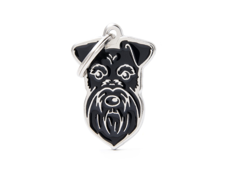 MEDAGLIETTA BLACK SCHNAUZER