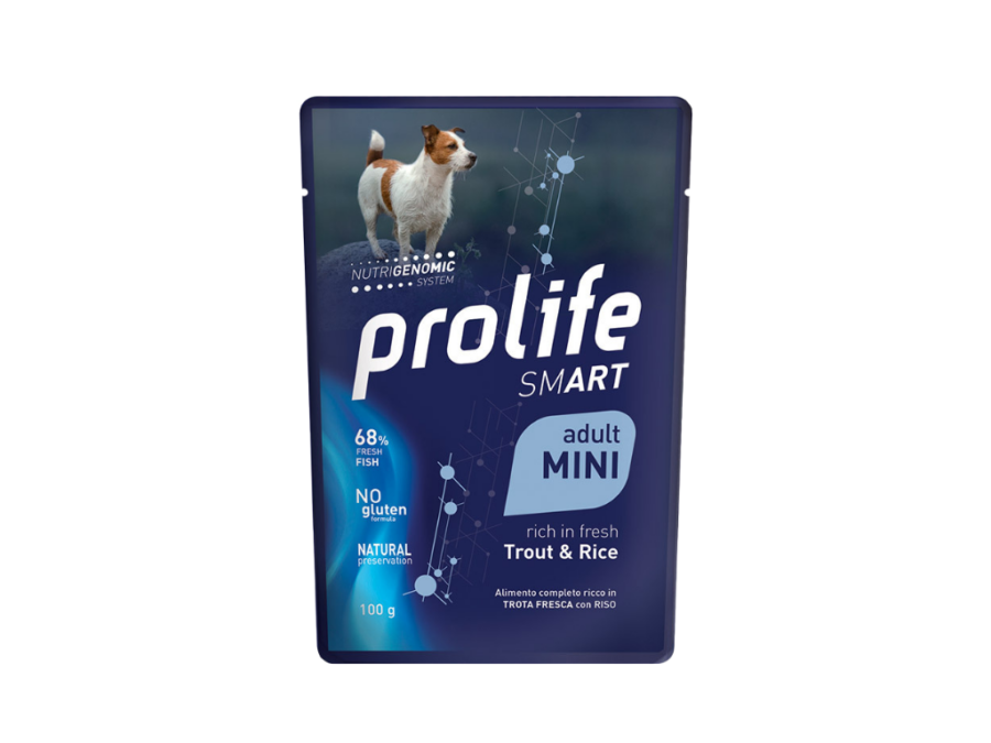 PROLIFE SMART BUSTA TROUT & RICE 100 GR-MINI