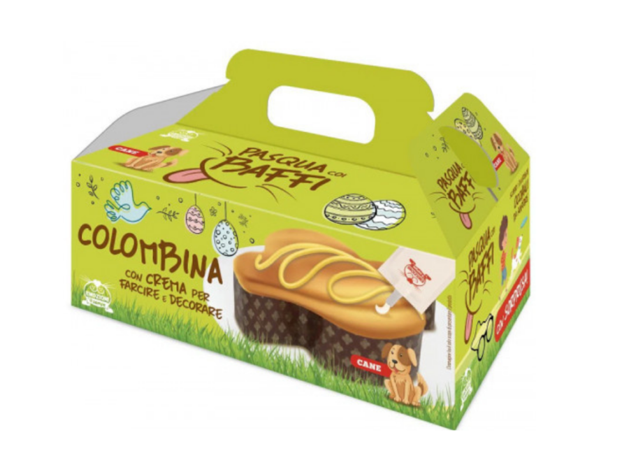 Pasqua coi Baffi Colombina per Cani