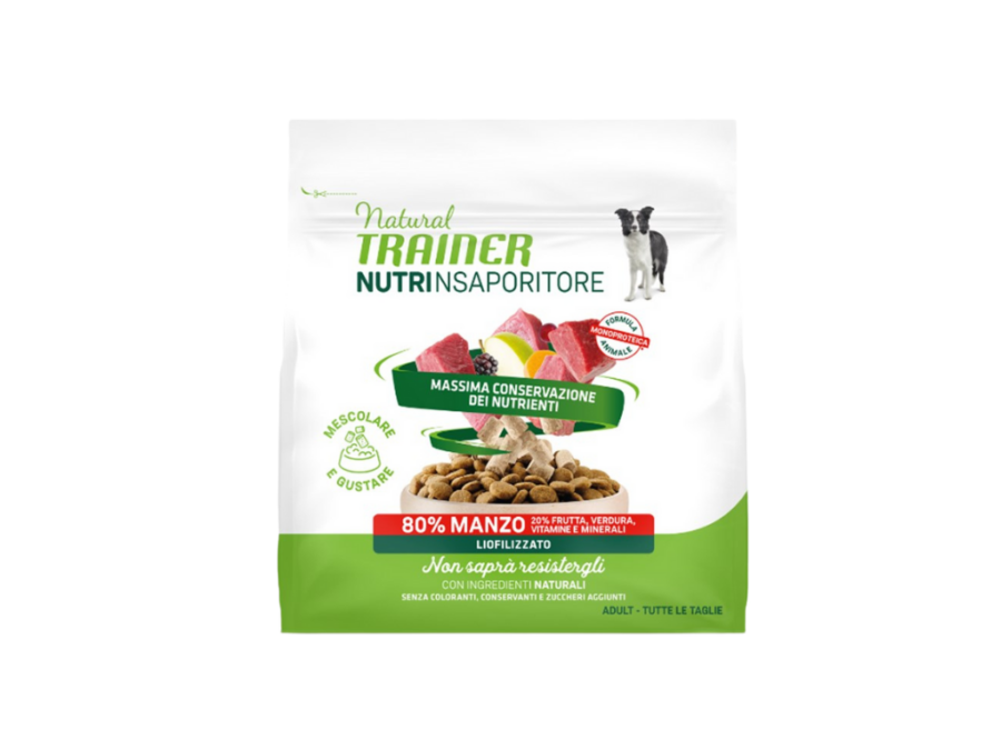 Natural Trainer nutrinsaporitore beef 120g.