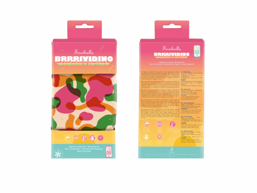 TAPPETINO REFRIGERANTE BRRRIVIDINO CAMOUFLAGE 50X90CM