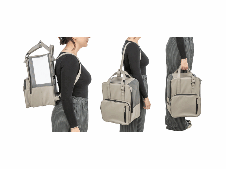 Zaino CityStyle Trixie Grigio - immagine 3