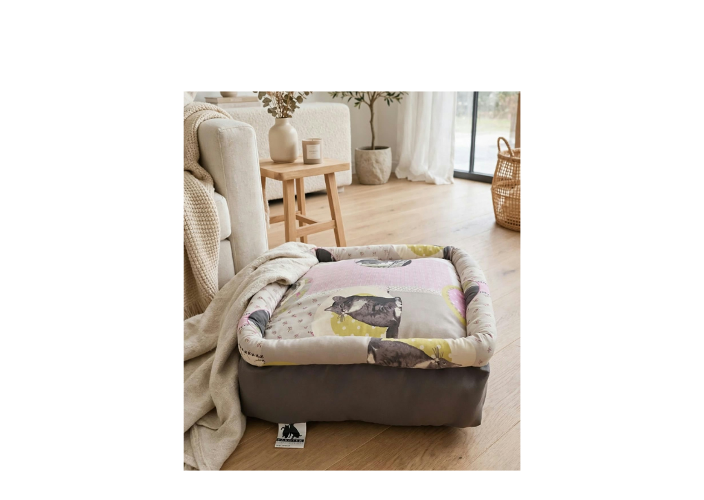 ALBA CUSCINO POUF QUADRATO CATS 50X50X18CM - immagine 3