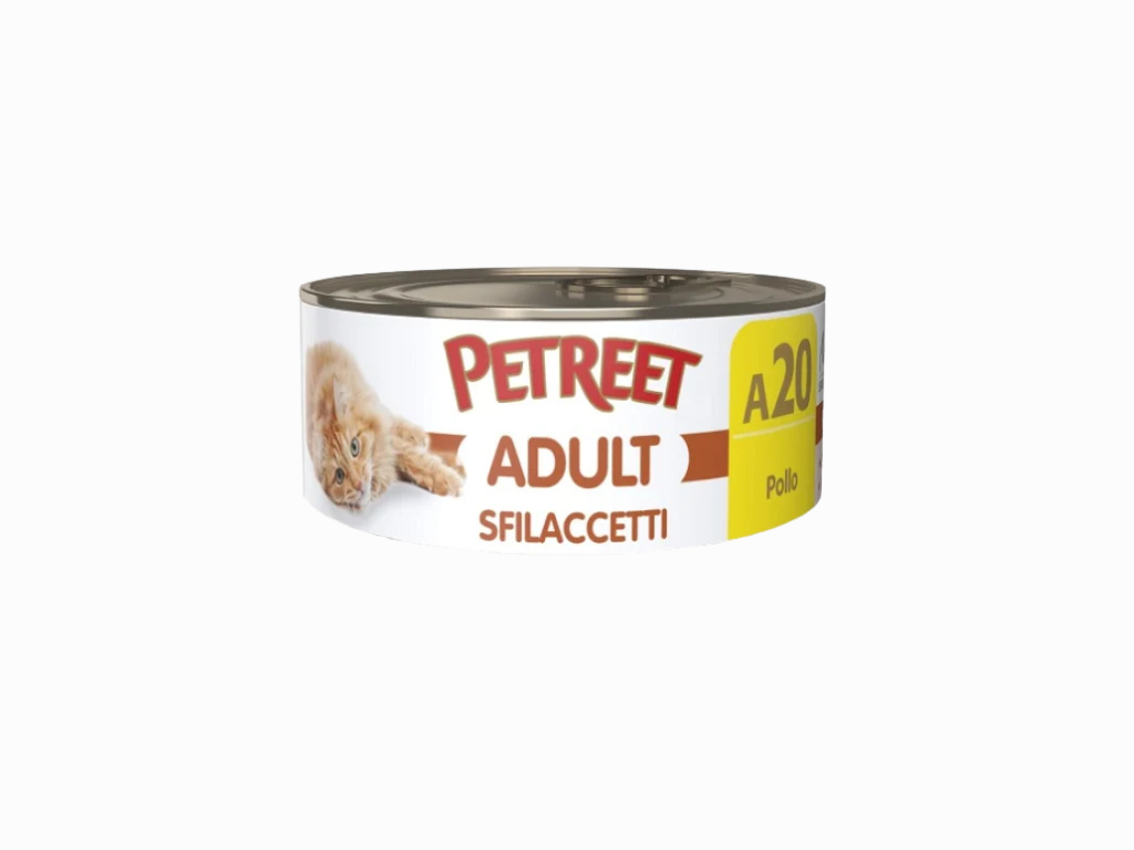 Pacchetto 12 pz – PETREET SFILACCETTI A20 POLLO GR.70
