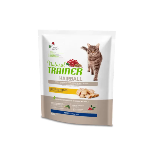 NATURAL TRAINER CAT HAIRBALL CHICKEN 300G